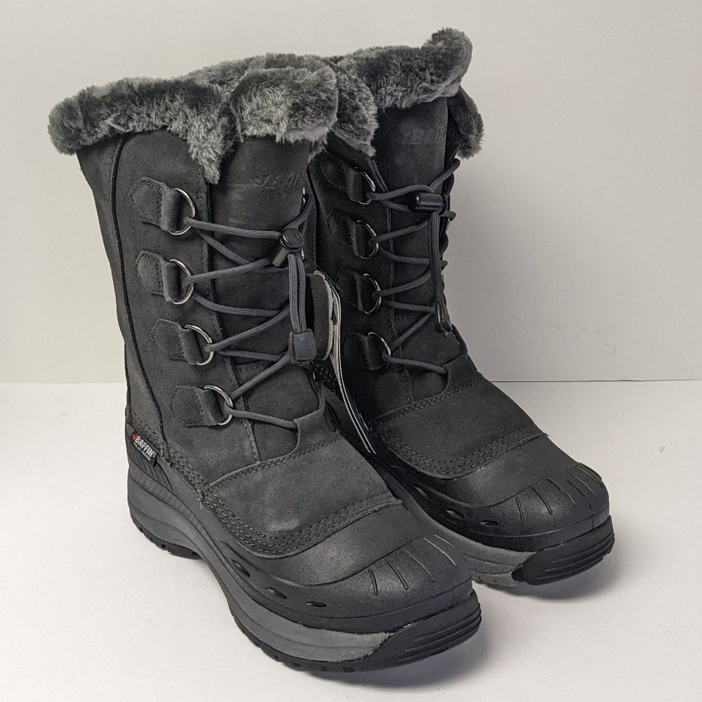 Baffin Chloe Waterproof Snow Boots, Charcoal, Women's 10 M
